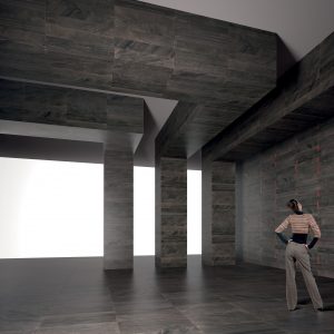 STONE BOX BLACK INK LAPPATO 15X90