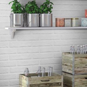 TRIBECA SERIES WHITE BRICK 6X25