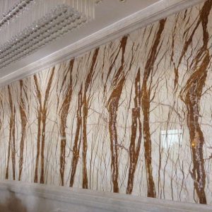 NATURAL MARBLE CORAL REEF