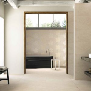 PIETRA BORGOGNA BIANCO LAPATTO 60X60