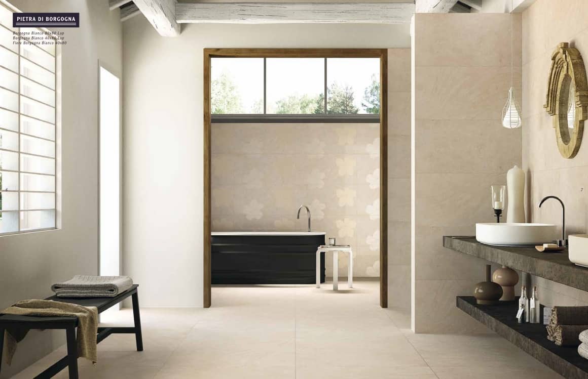 PIETRA DI BORGOGNA BIANCO EFFECT 1