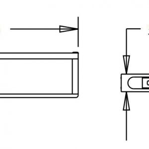 SINGLE TOWEL BAR 95101-30