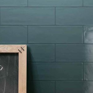 BRICK GLOSSY BLUE POLISHED 10X30