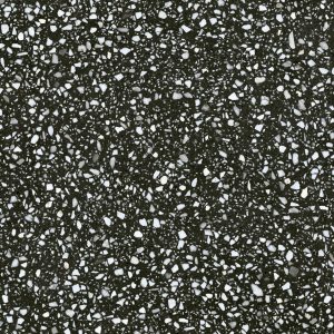 MODERN TERRAZZO BLACK LAPATTO 60X60