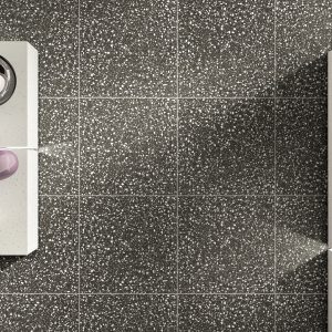 MODERN TERRAZZO BLACK LAPATTO 60X60