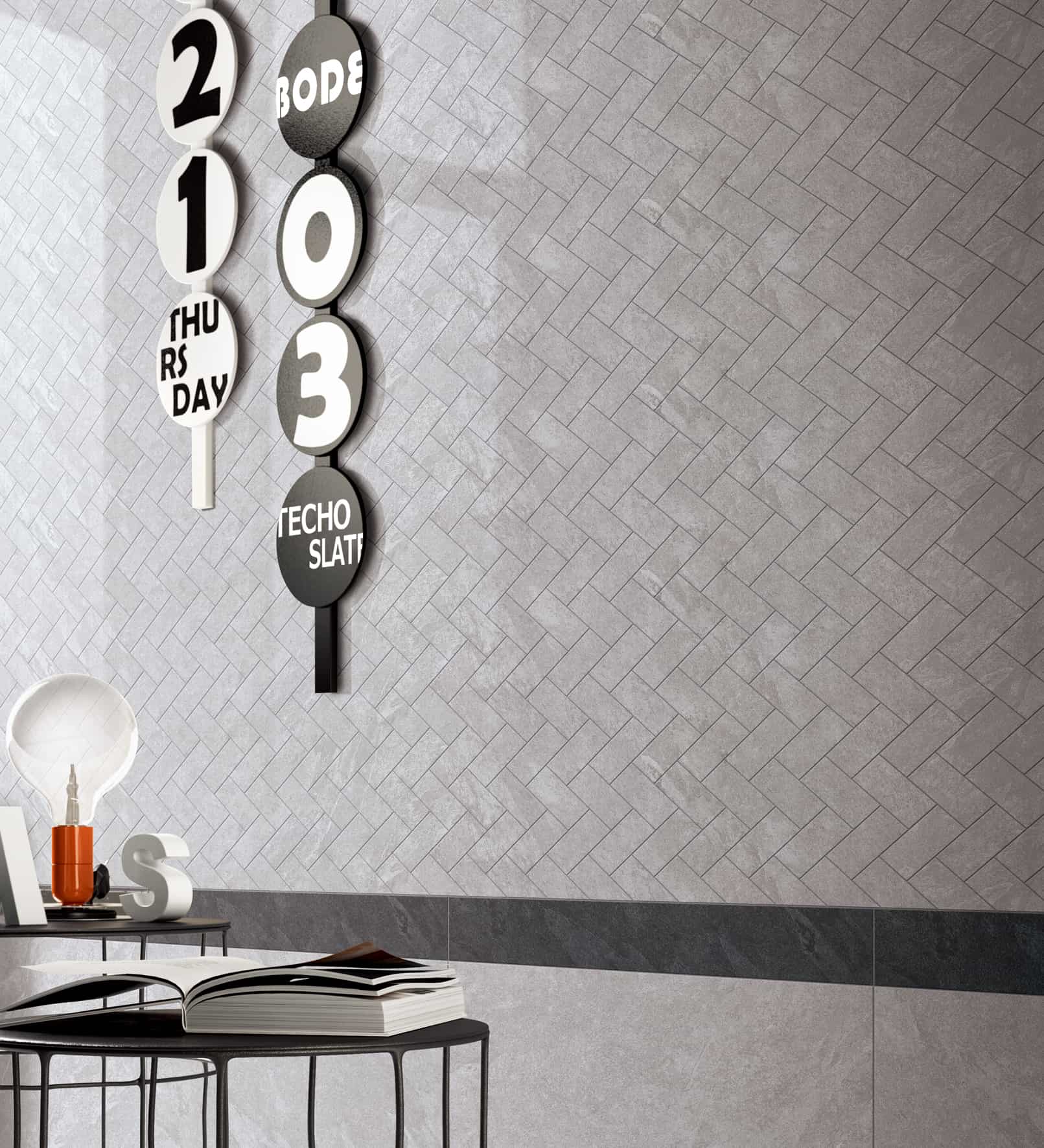 TECHNOSLATE LIGHT GREY EFFECT