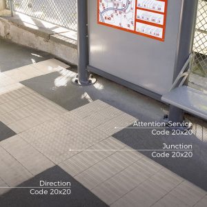 WHITE CIRCLE STUDDED 30X30