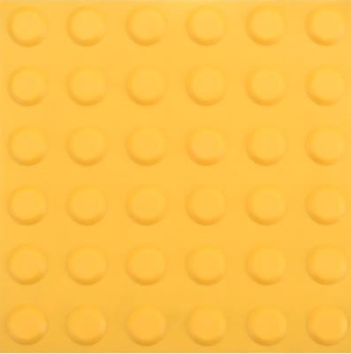 YELLOW CIRCLE STUDDED 30X30