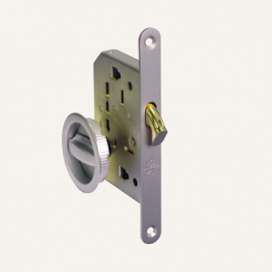 INSET HANDLE KIT SATIN CHROME (ROUND)