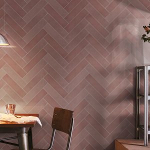 BRICK CASA BLANCA PINK GLOSSY 5.8X24.2