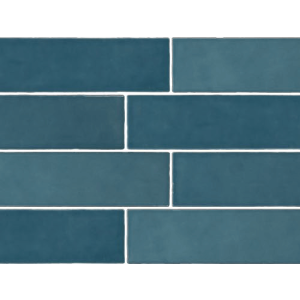 BRICK CASA BLANCA SKY BLUE GLOSSY 5.8X24.2