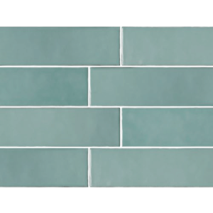 BRICK CASA BLANCA MINT GLOSSY 5.8X24.2
