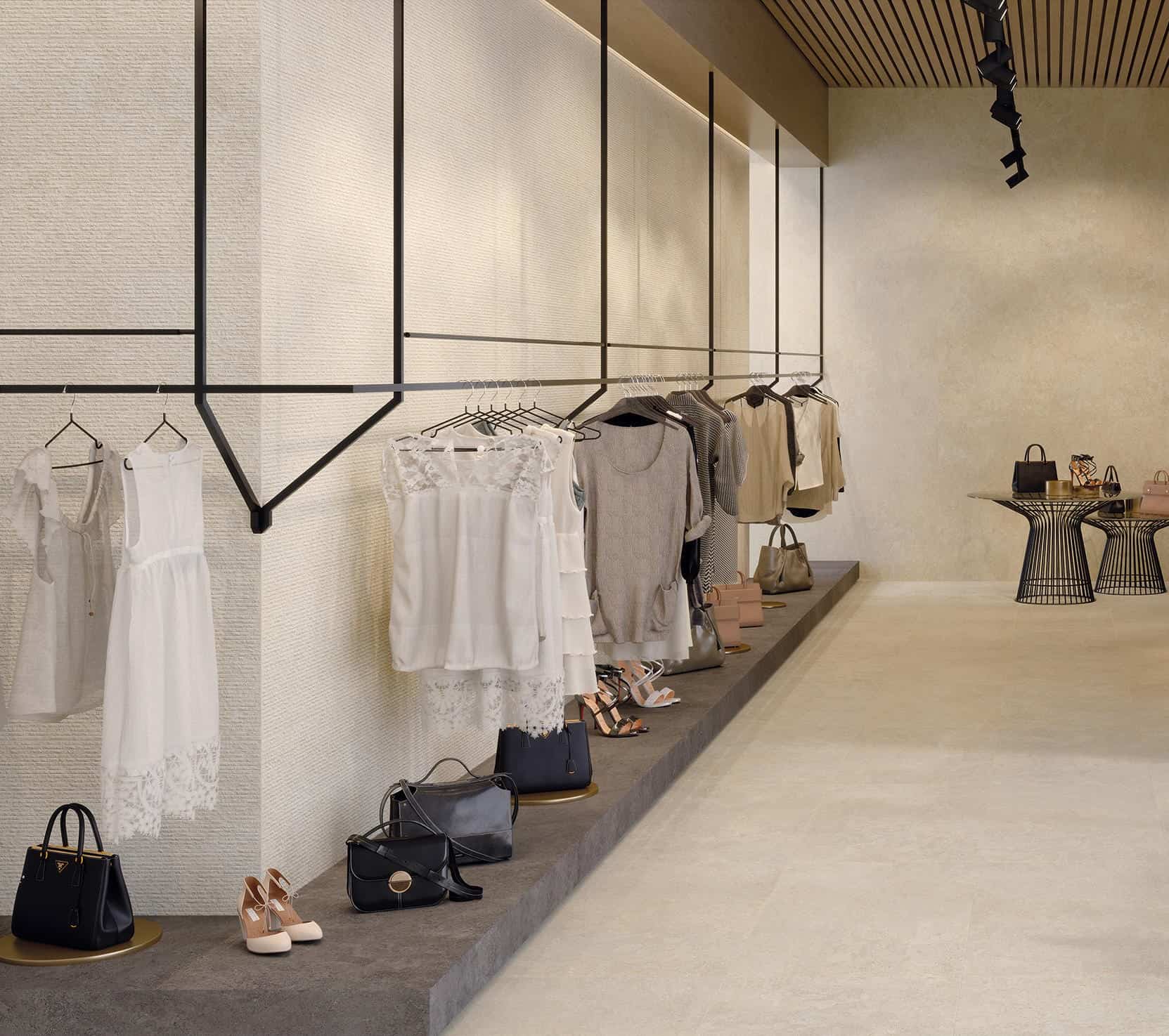 LANDSCAPE AVORIO RIGATO EFFECT