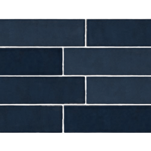 BRICK CASA BLANCA NAVY BLUE GLOSSY 5.8X24.2