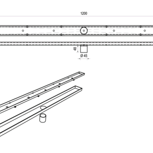 FLOOR DRAIN 78825 (1200MM)