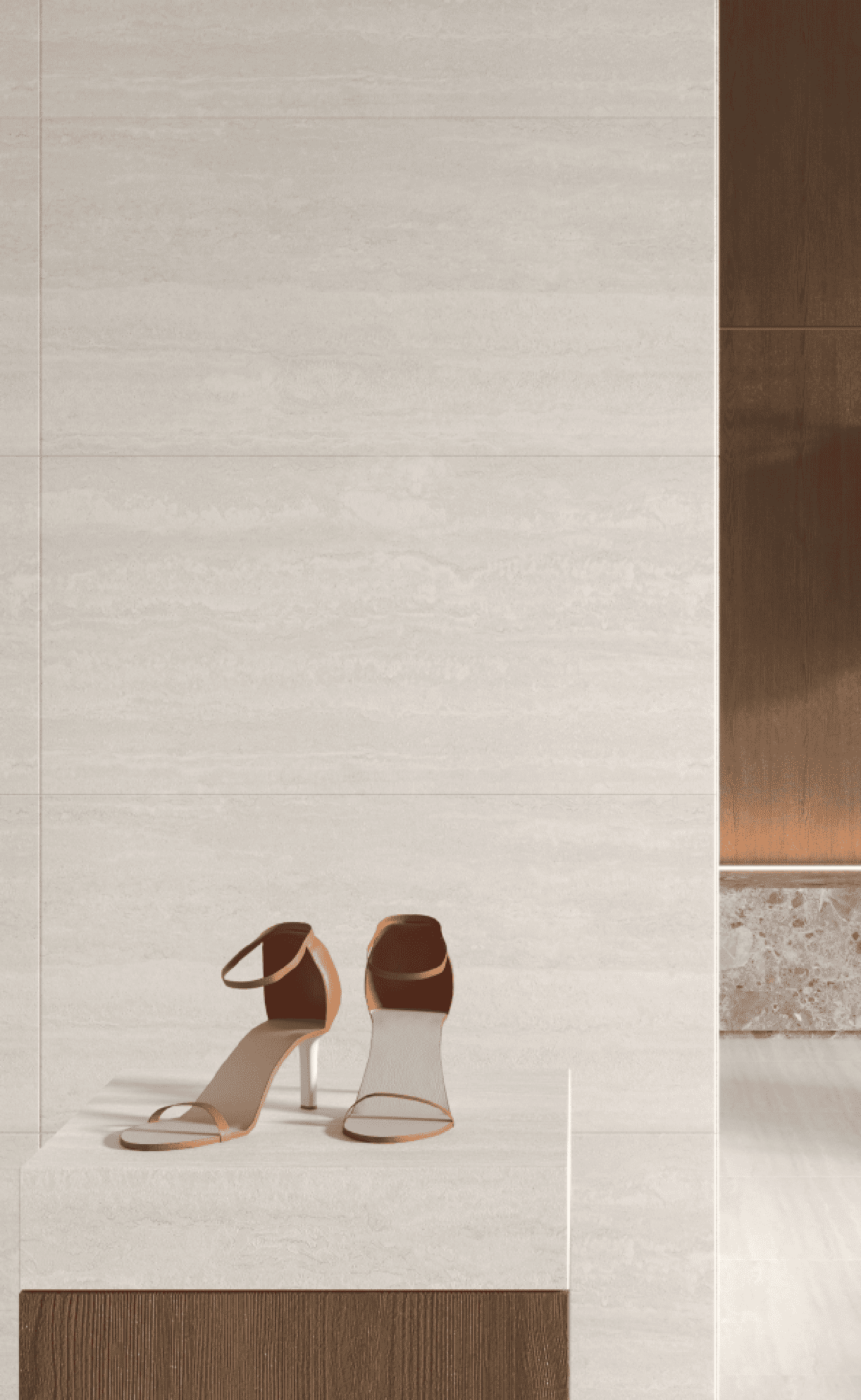 TRAVER LAND OFF WHITE NATURALE sample