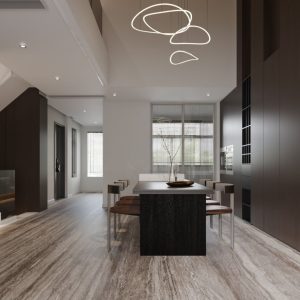 TOUCH TRAVERTINE BROWN NATURALE 90X180