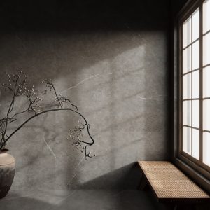 DUNE BLACK SOFT TEXTURED 75X150