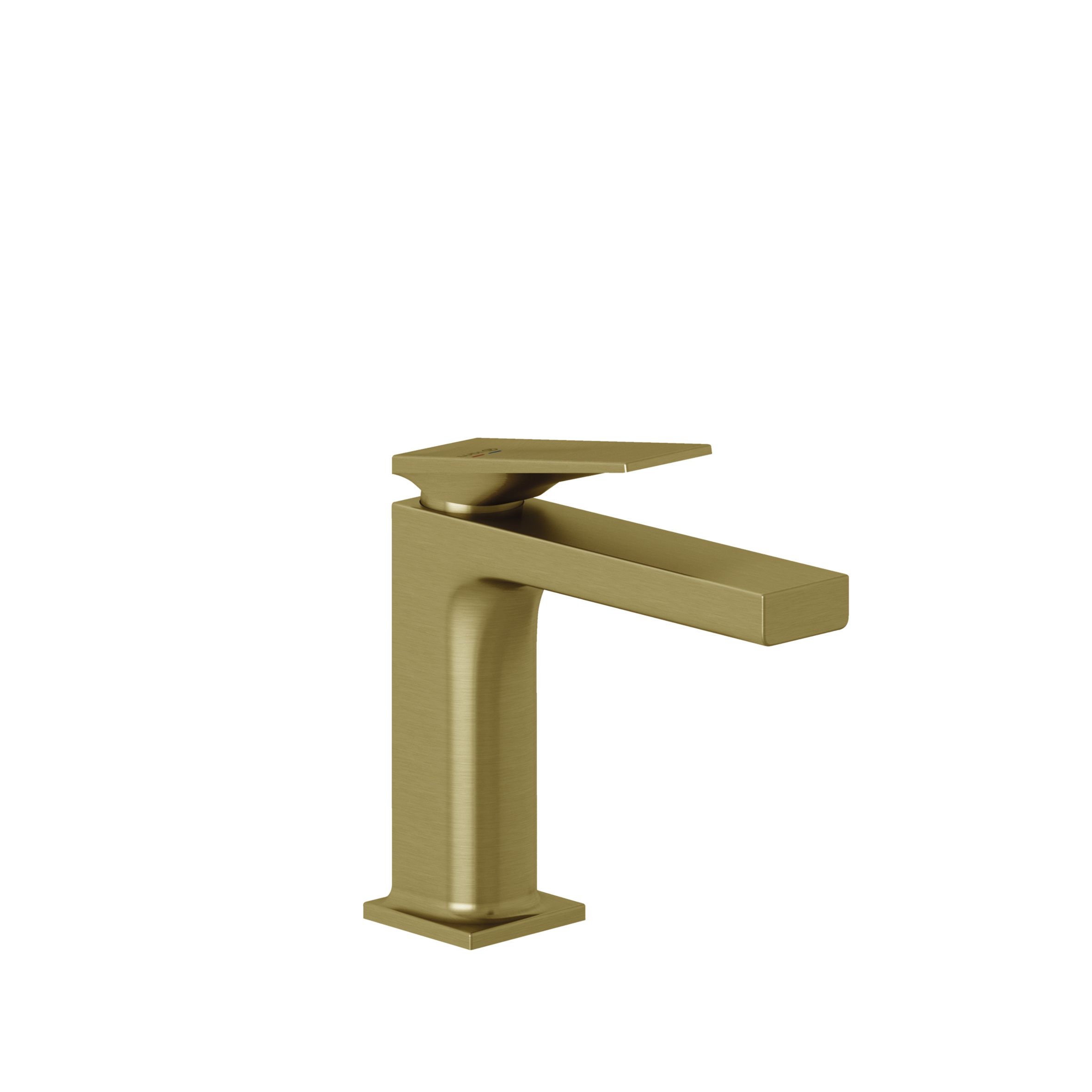 DECUS SMALL BASIN MIXER BRUSHED GOLD