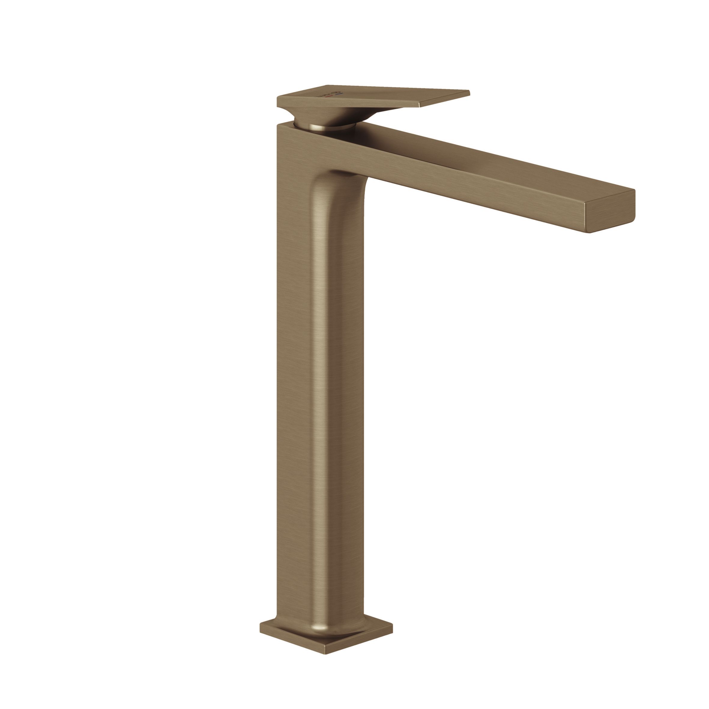 DECUS TALL BASIN MIXER BRUSHED BRONZE
