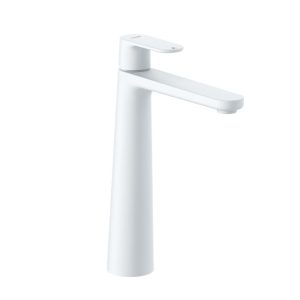 LOUVA Basin Mixer 240 (matt white)