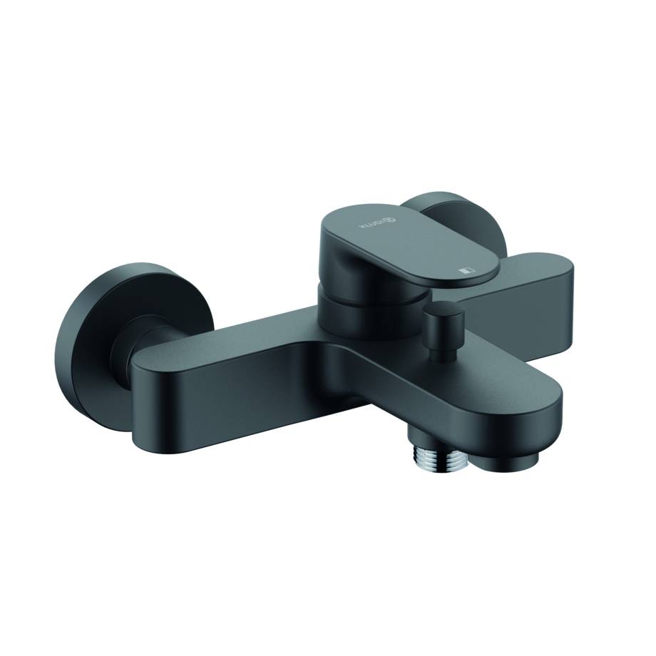 LOUVA Bath & Shower Mixer (matt black)