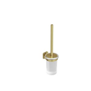 VELA S Toilet Brush Holder (brushed gold)