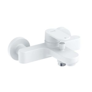 LOUVA Concealed Bath & Shower Mixer (matt white)