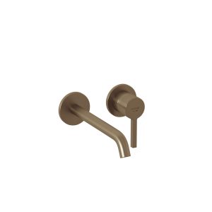 NOVA FONTE PURA Wall Mounted Basin Mixer (brushed bronze)