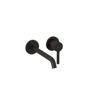 NOVA FONTE PURA Wall Mounted Basin Mixer (brushed gunmetal)