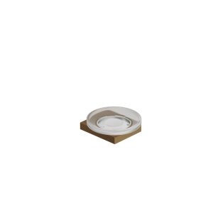 VELA C Soap Dish (brushed bronze)