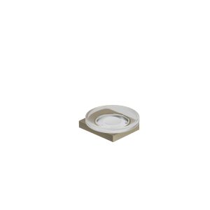 VELA C Soap Dish (brushed nickel)