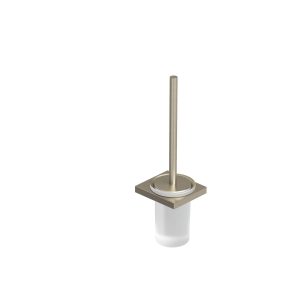 VELA C Toilet Brush Holder (brushed nickel)