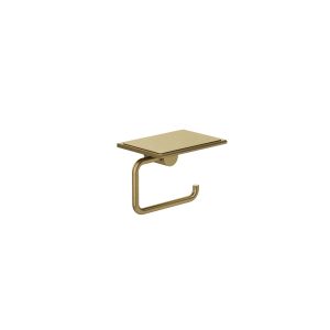 VELA R Paper Holder (brushed gold)