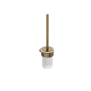 VELA R Toilet Brush Holder (brushed bronze)