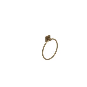 VELA S Towel Ring (brushed bronze)