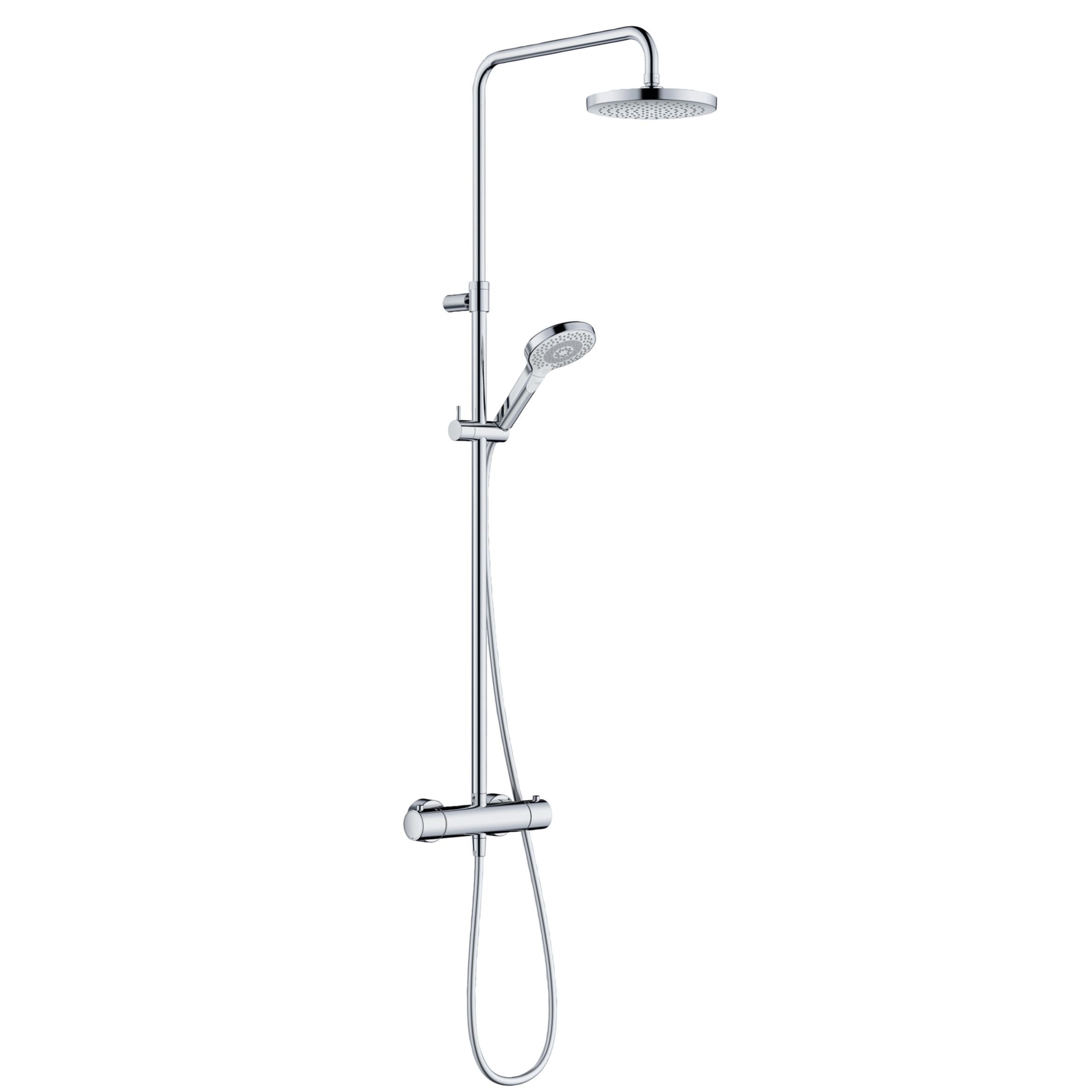 DIVE X Thermostat Dual Shower 200 (chrome)