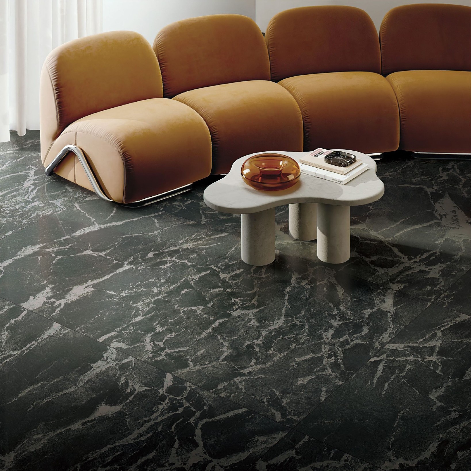 YULE GREEN MARBLE NATURALE 90X180 SAMPLE1