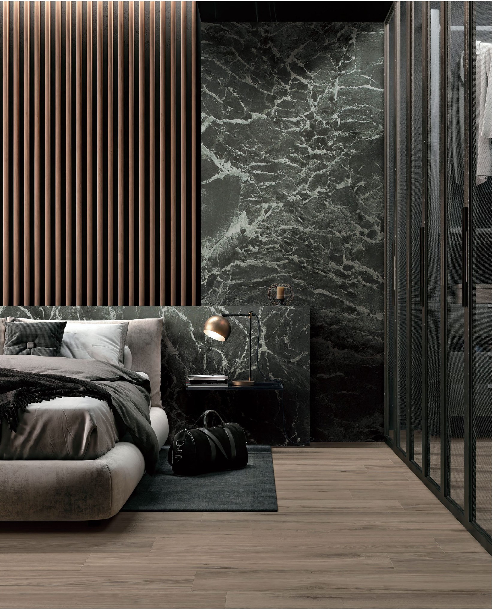 YULE GREEN MARBLE NATURALE 90X180 SAMPLE2