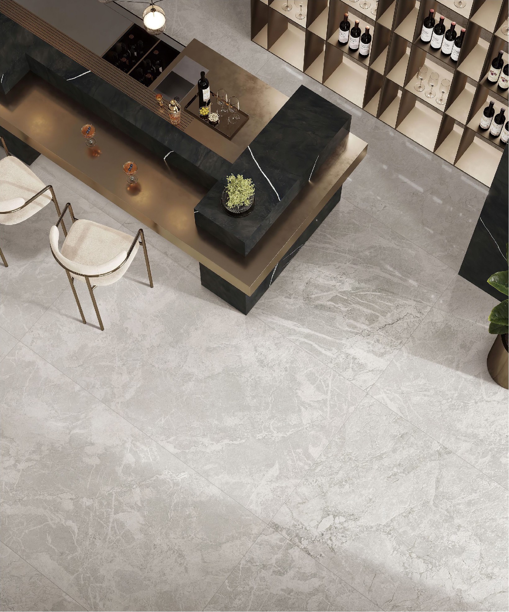 YULE LIGHT GREY MARBLE NATURALE 90X180 SAMPLE1