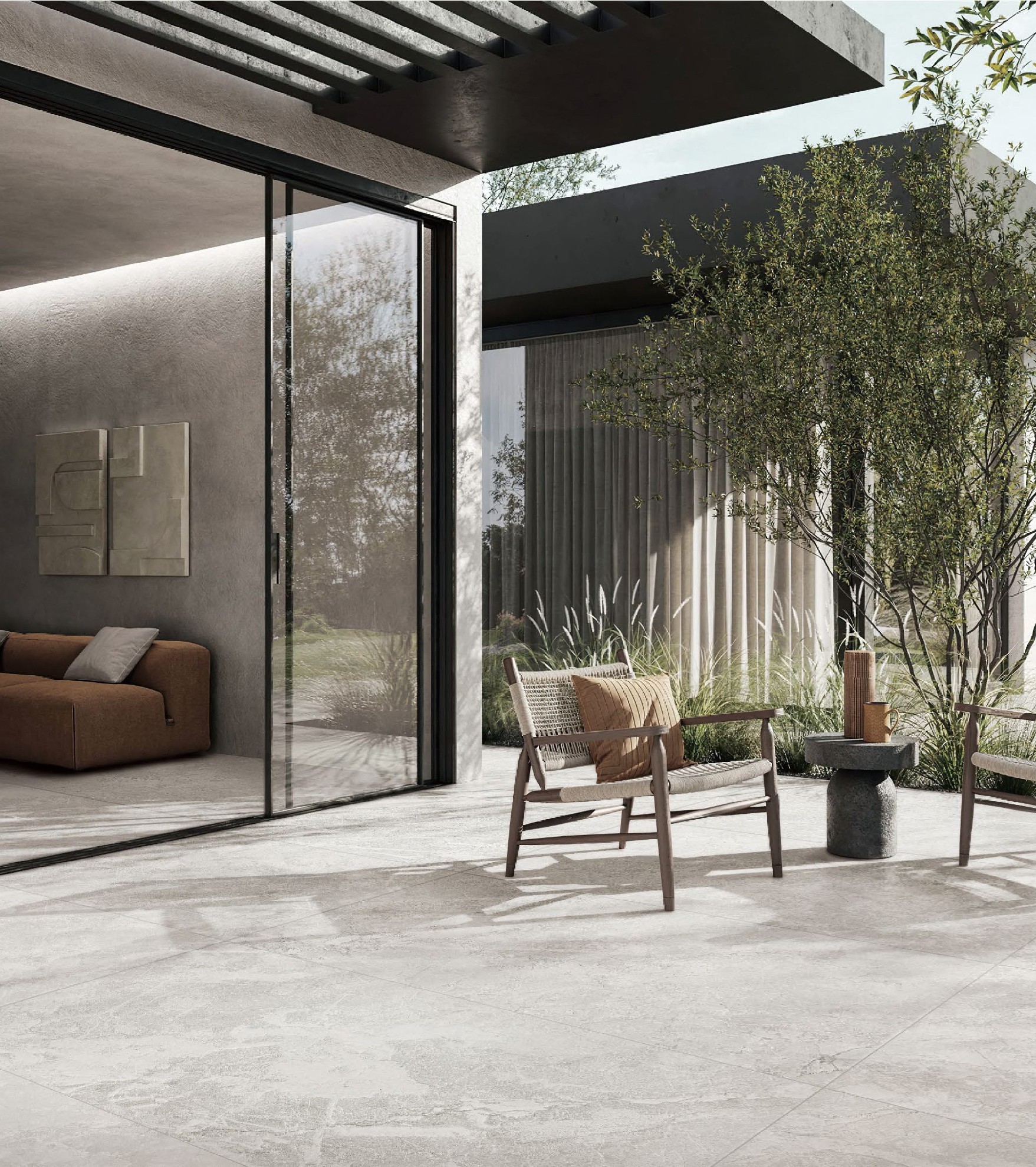 YULE LIGHT GREY MARBLE NATURALE 90X180 SAMPLE2