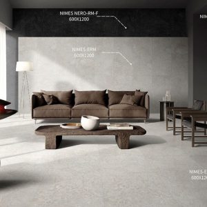 NIMES GREY RIBBED 60X120