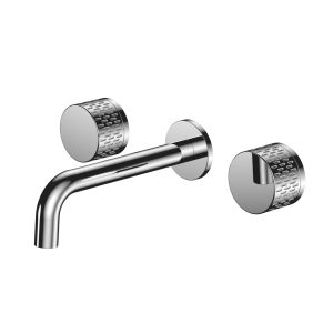 RAFFINATO 3 Hole Wall Mounted Mixer (chrome)
