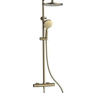 RAFFINATO Dual Shower set (brushed gold)