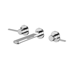 PURA FINO 3 Hole Wall Mounted Mixer (chrome)
