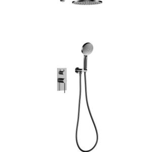 PURA FINO Concealed Shower set (gun grey)