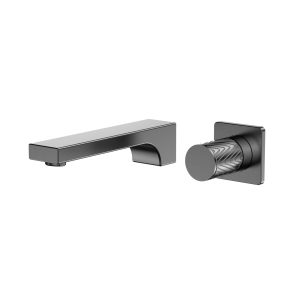 CRESTO 2 Hole Wall Mounted Mixer (gun grey)