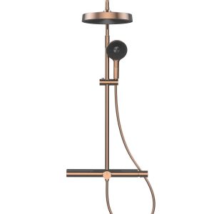 CRESTO Dual shower set 1 (rose gold)