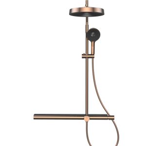 CRESTO Dual shower set 2 (rose gold)