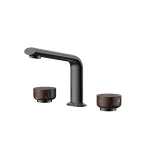 LEVANTE 3 Hole Basin Mixer (gun grey)